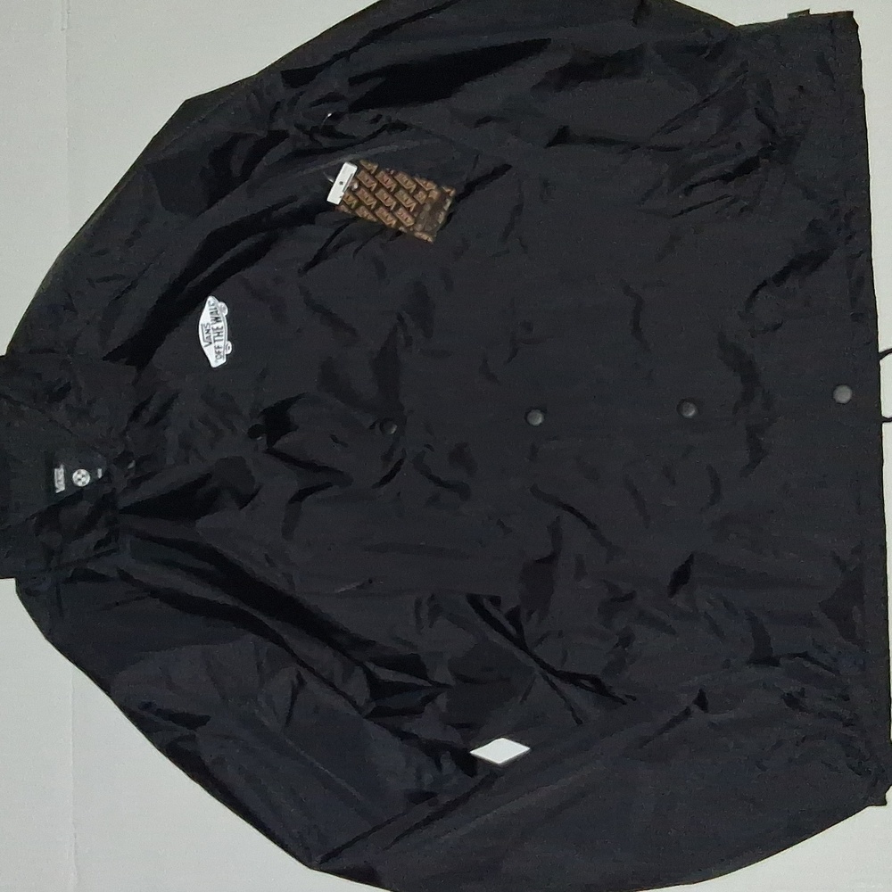 Vans Torrey Windbreaker Jacket Black Size-XL  NWT